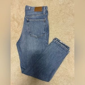 Madewell mom jean